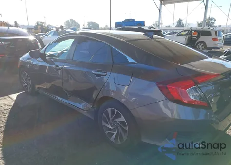 2018 Honda Civic Ex z USA, uszkodzony, nr VIN 2HGFC2F79JH609023